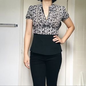 QUICK SALE- Anthro printed top